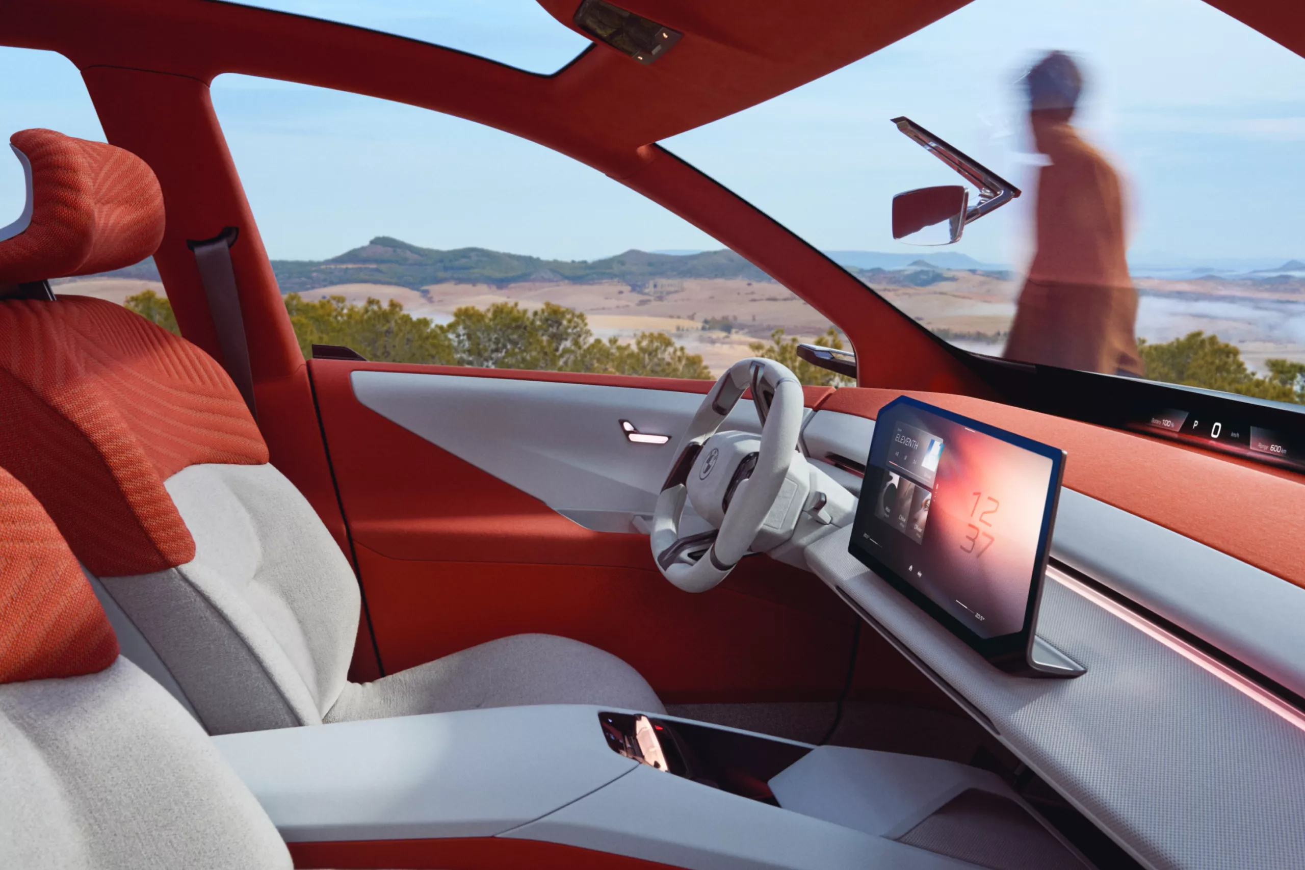 la persona en el centro